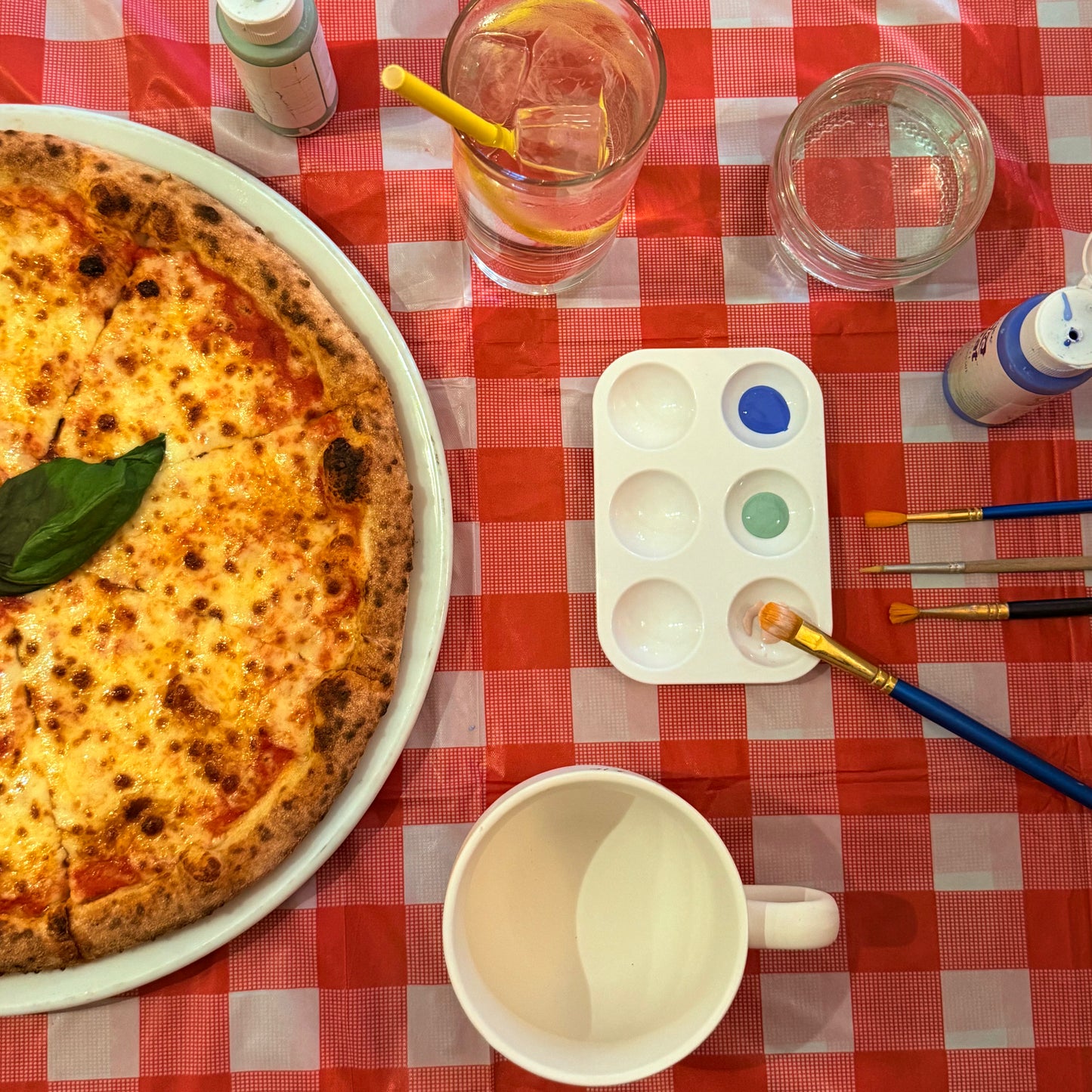 Pottery Painting and Pizza with Casa Linda