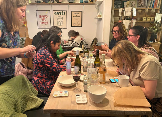 Evening pottery painting