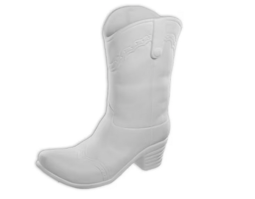 Cowboy Boot Vase