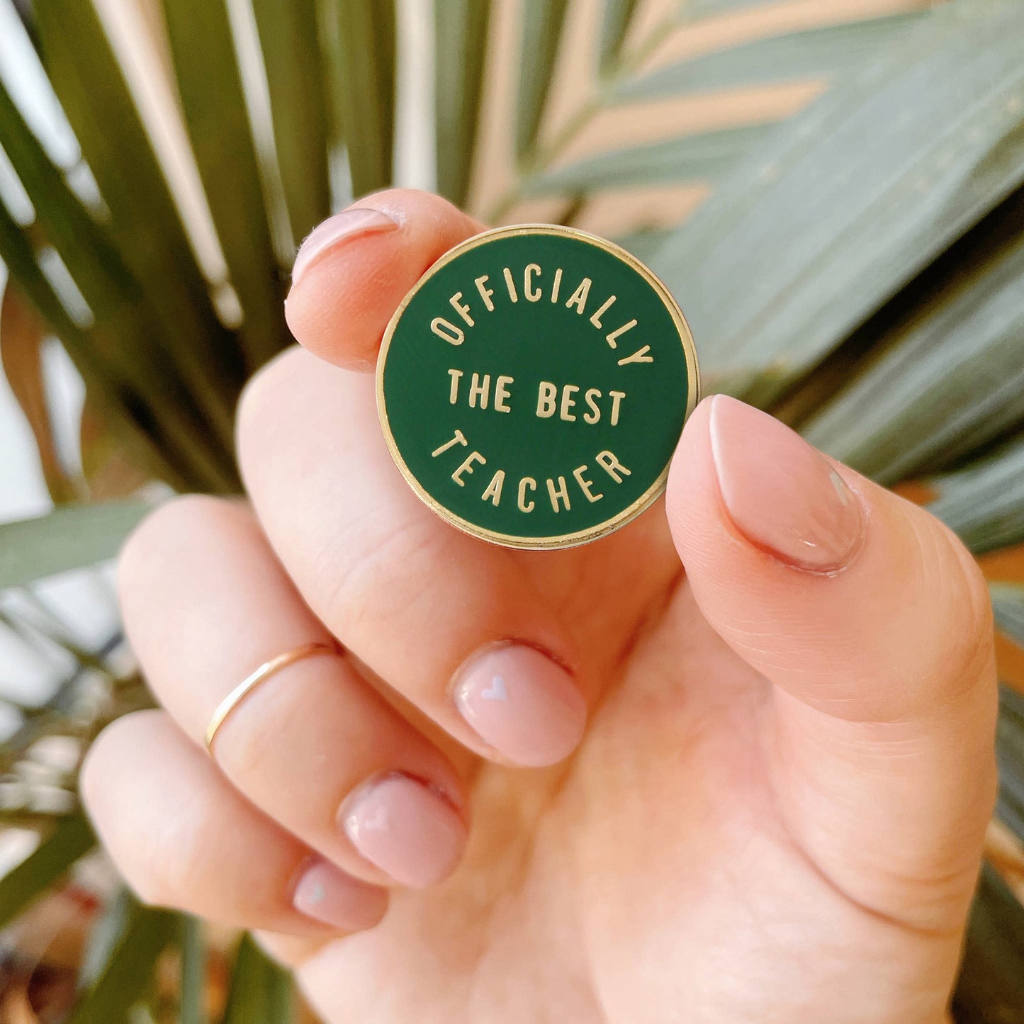 Officially the Best Teacher - Enamel Pin