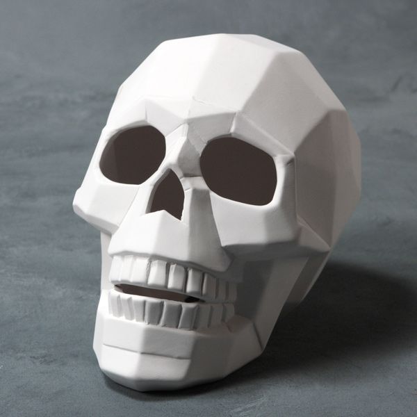 Faceted Skull