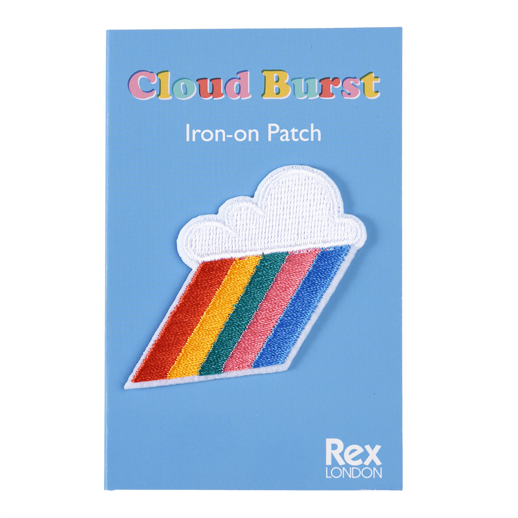 Iron on Patch - Rainbow & Cloud