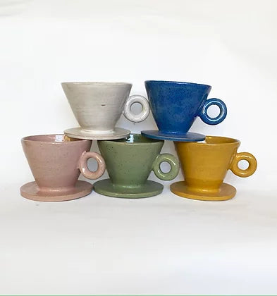Filter Coffee Dripper in White