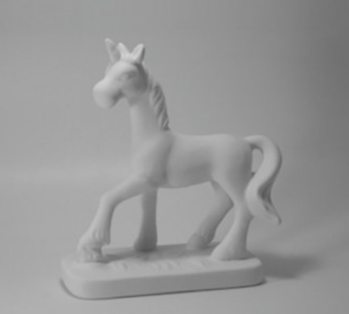 Unicorn On Stand, 18cm