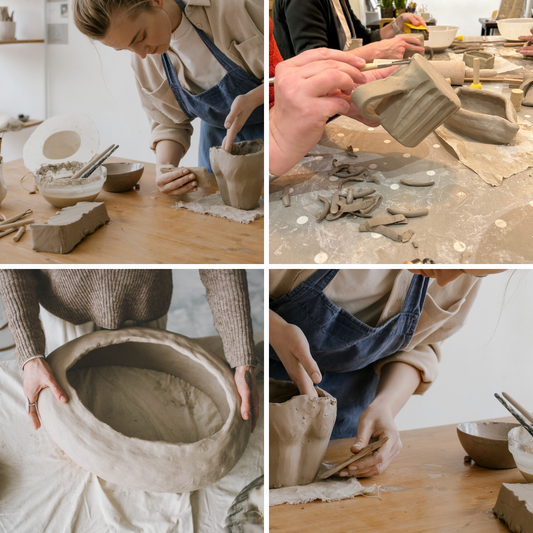 6 Week Hand Building Pottery Course with Lucile