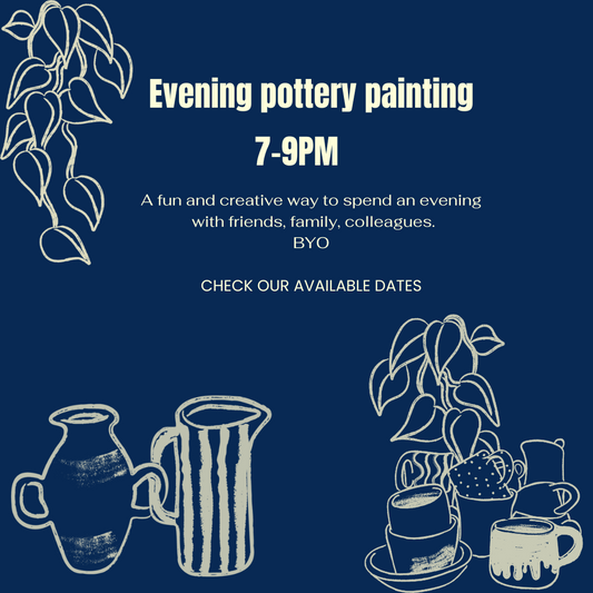 Evening pottery painting