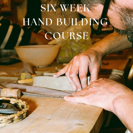 6 Week Hand Building Pottery Course | Start 8-Sept & 3rd-Nov