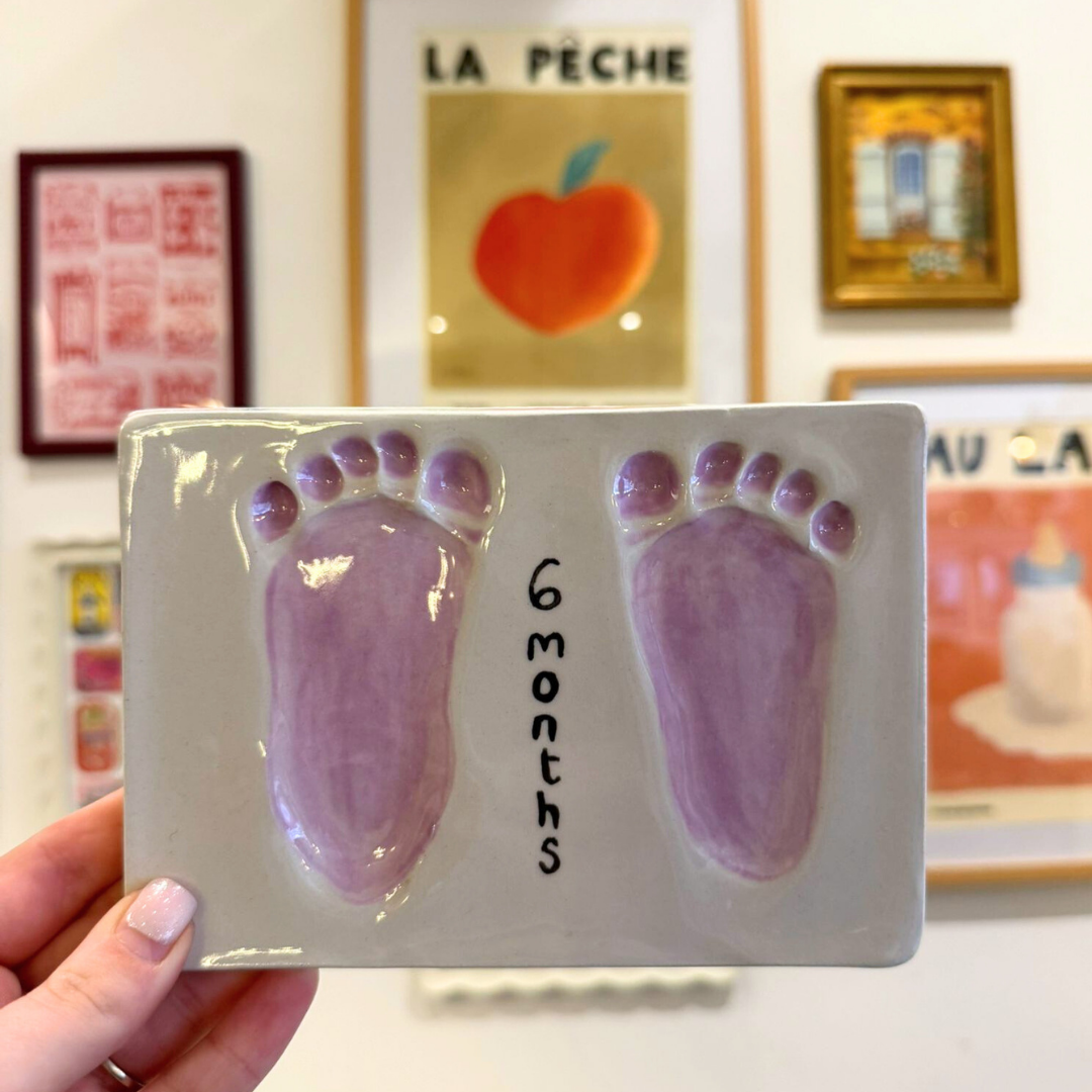 Baby Clay Hand and Foot Prints