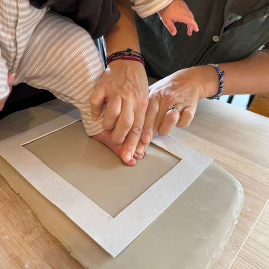 Baby Clay Hand and Foot Prints