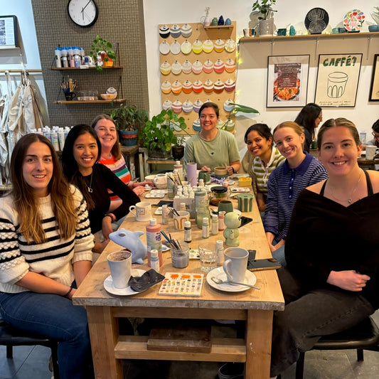 Evening pottery painting