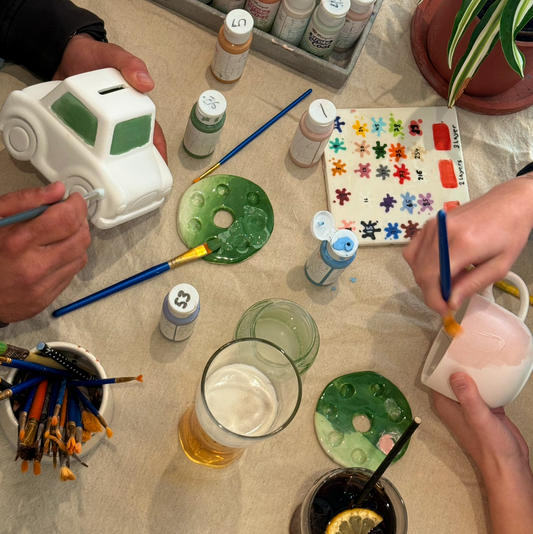 Pottery & Pints – Father’s Day