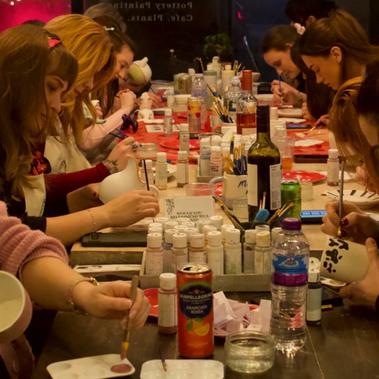 Evening pottery painting