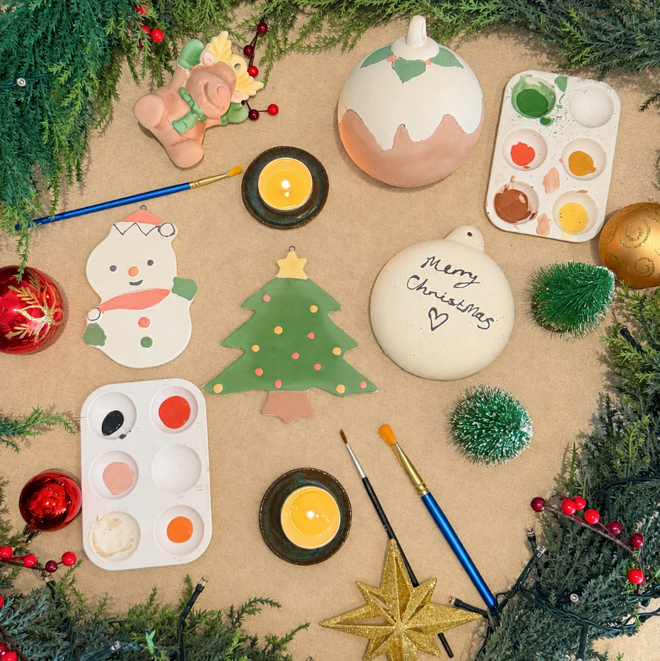 Christmas Pottery Painting Evening