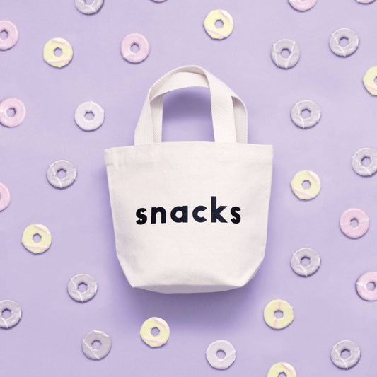 Snacks - Little Canvas Bag