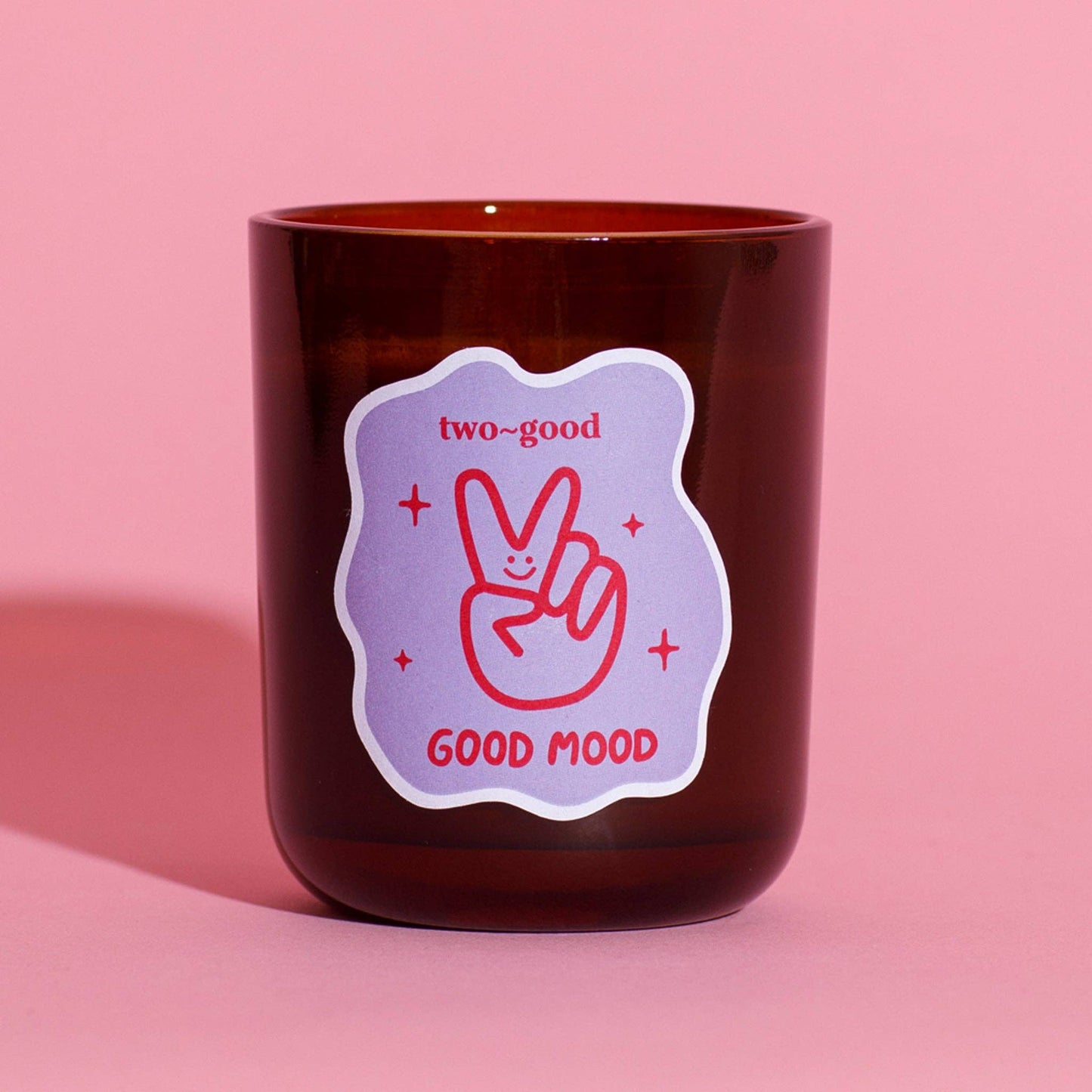 Good mood soy wax scented candle