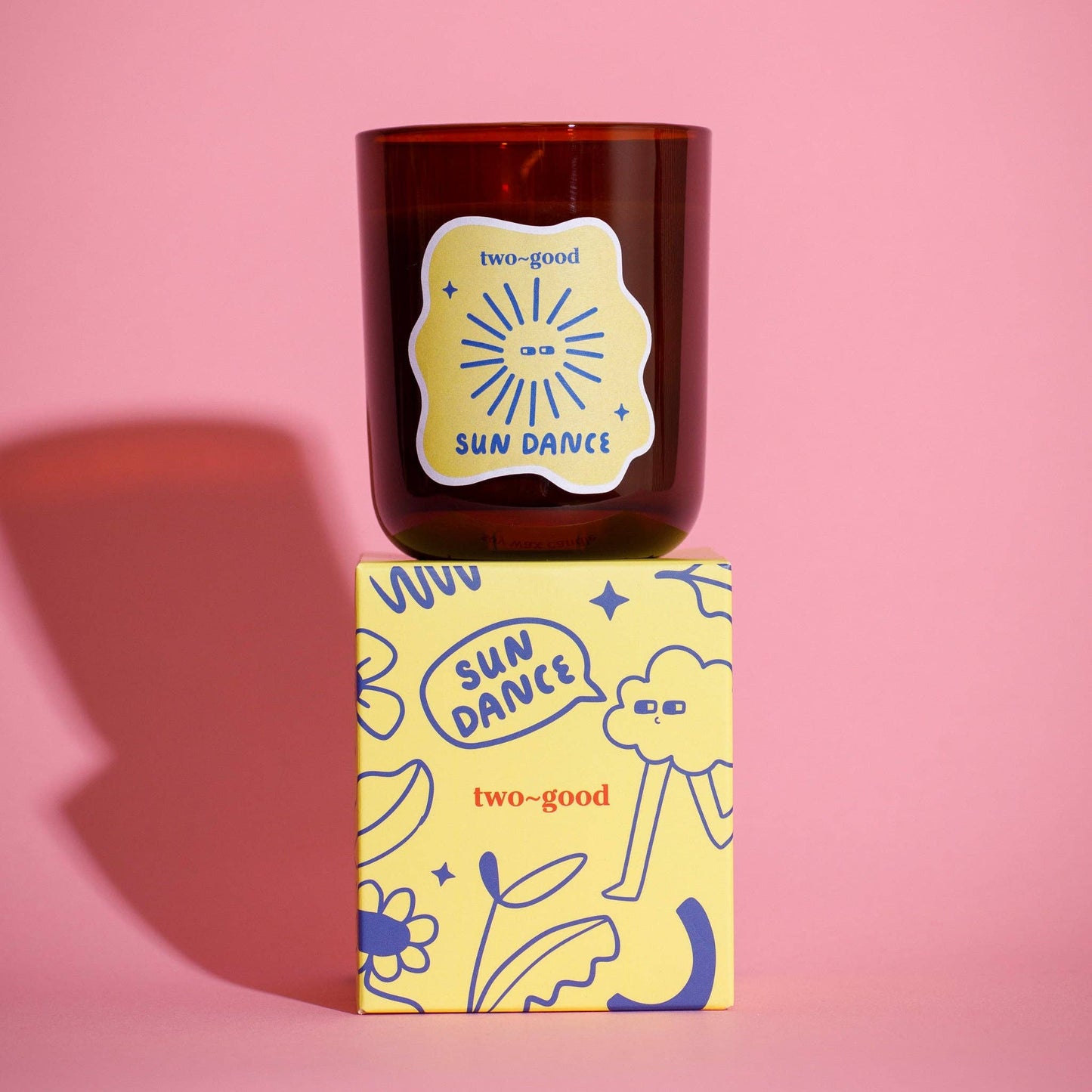 Sun dance soy wax scented candle