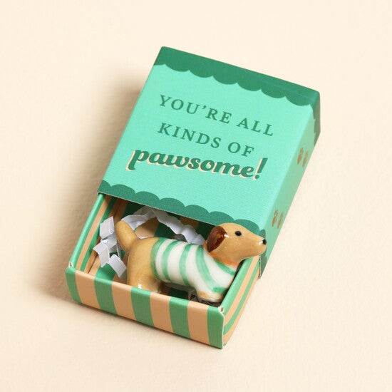 Tiny Matchbox Ceramic Tokens