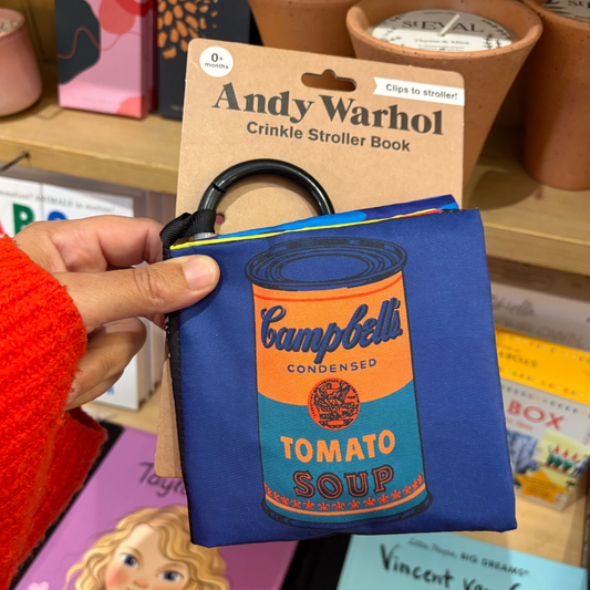 Andy Warhol Baby Crinkle Stroller Book