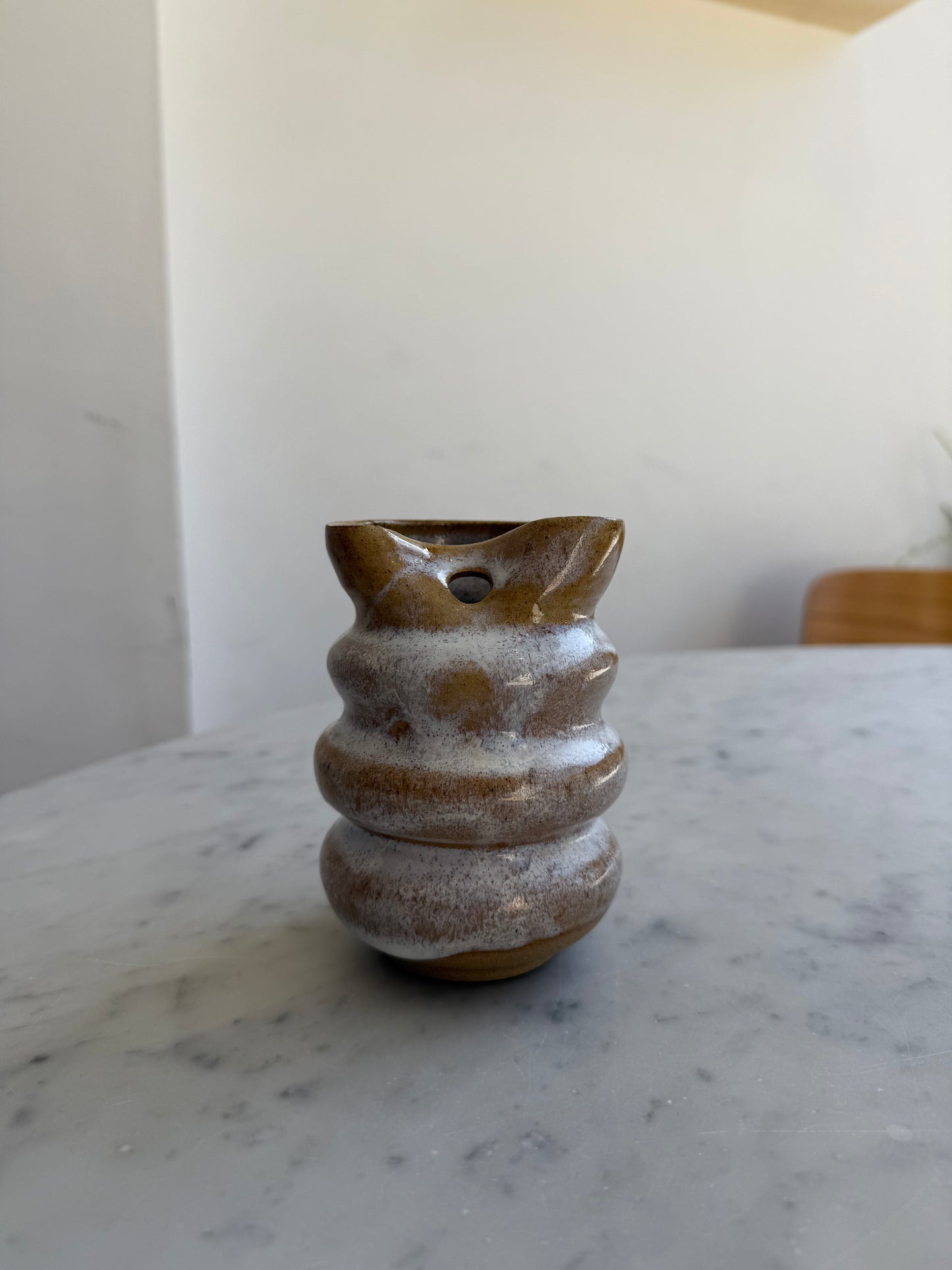 Handmade Ceramic Iced Coffee Cup