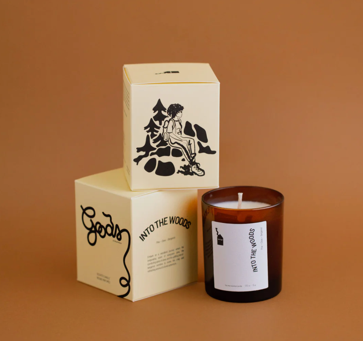 Into The Woods Candles, 20cl