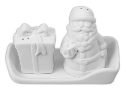Santa salt and pepper