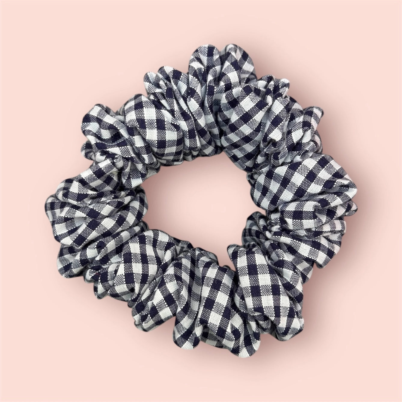 Gingham Scrunchie
