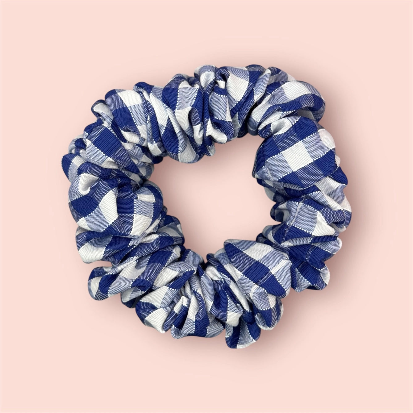 Gingham Scrunchie