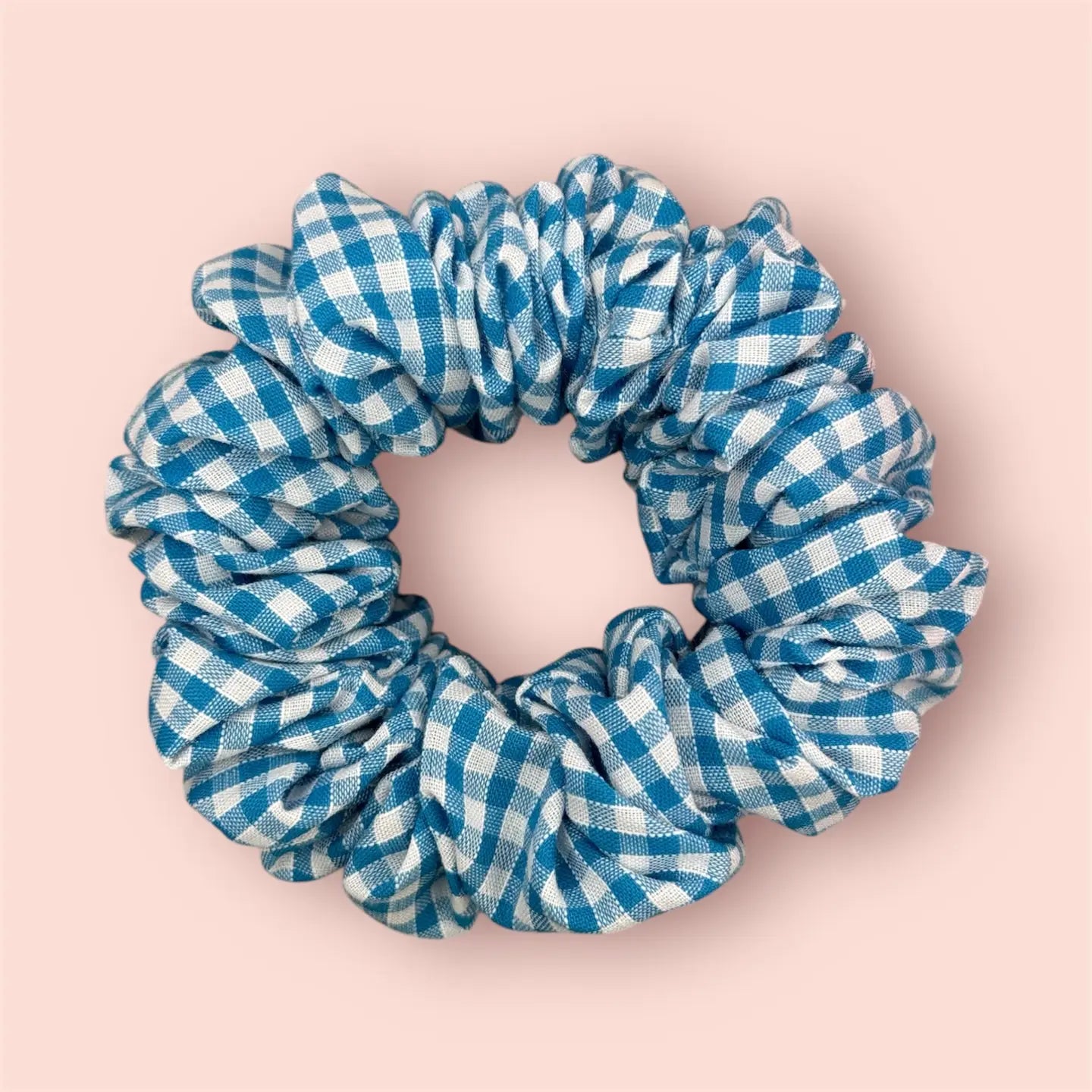 Gingham Scrunchie