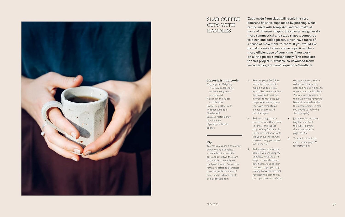 Hand Built: A Modern Potter's Guide to Handbuilding with Clay Book