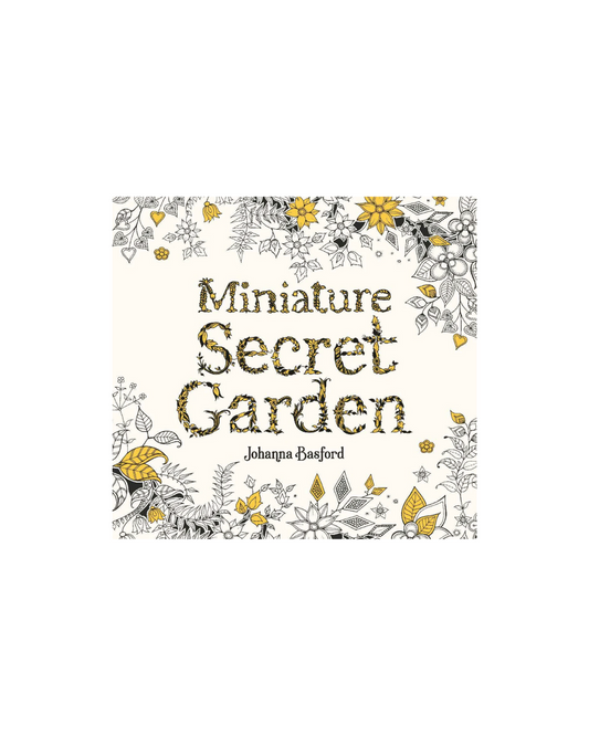 Miniature Secret Garden Colouring Book