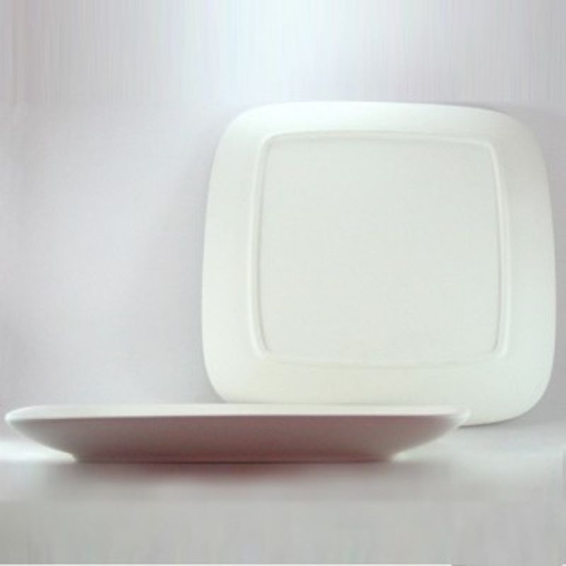 Square coupe plate-27cm