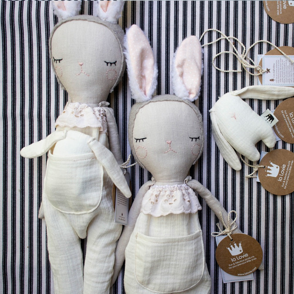 Handmade Doll - Bunny With Baby