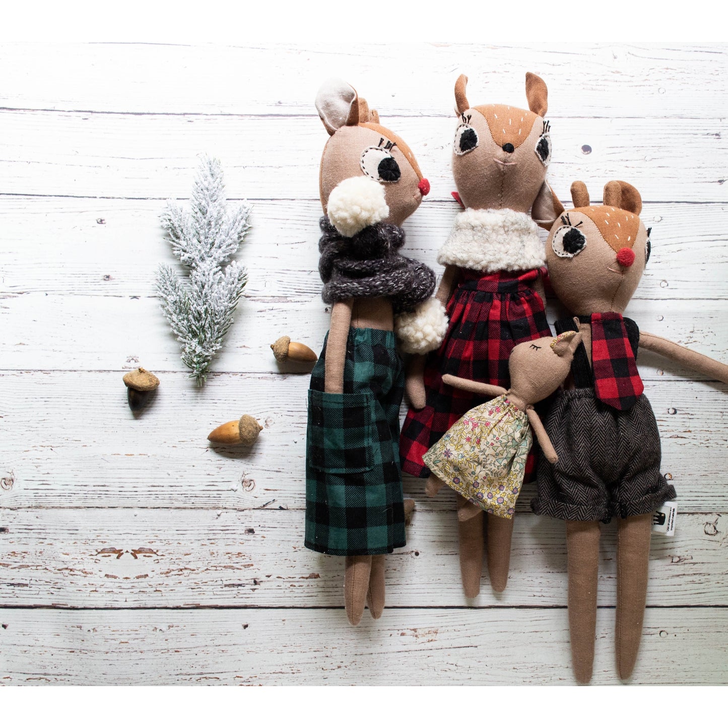Handmade Christmas Doll -  Deer Clarice
