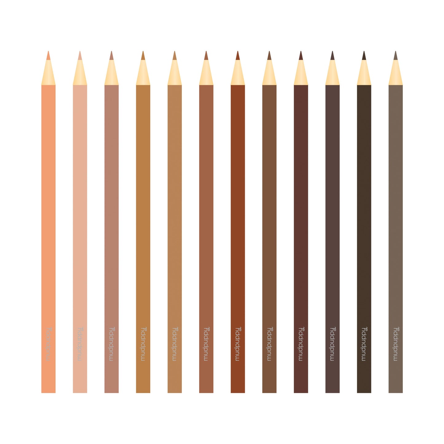 Skin Tone Colouring Pencils