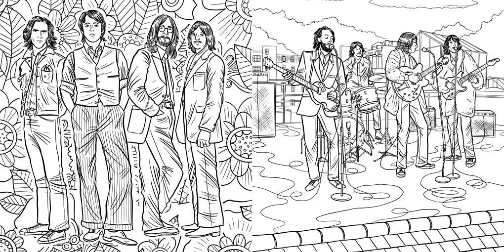 The Beatles Colouring Book