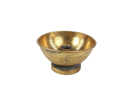 Brass coloured Candle Holder