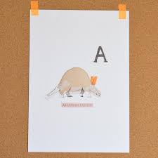 Alphabet Prints By Liz King