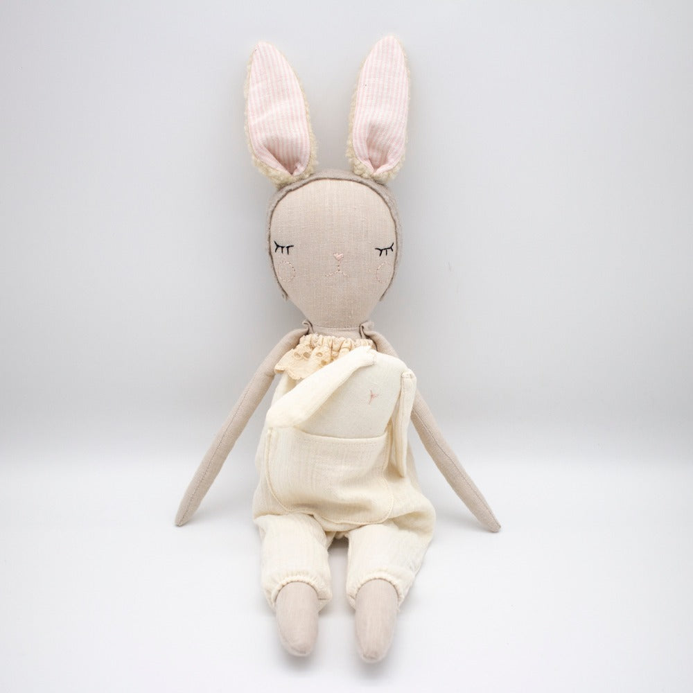 Handmade Doll - Bunny With Baby