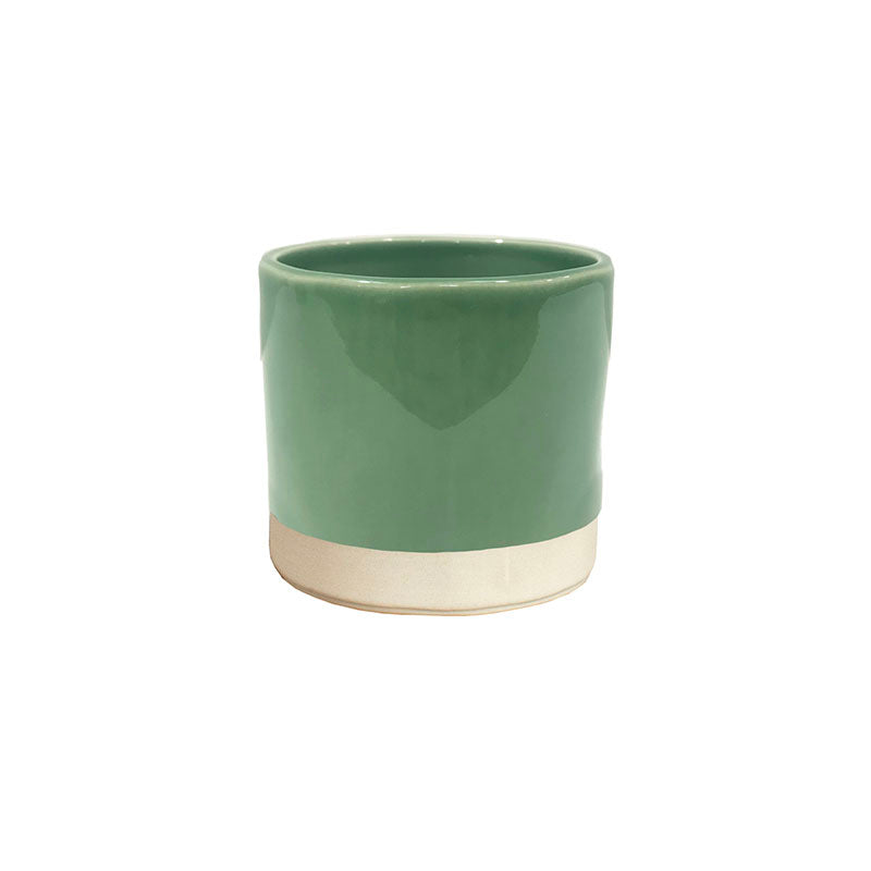Green Ceramic Plant Pot