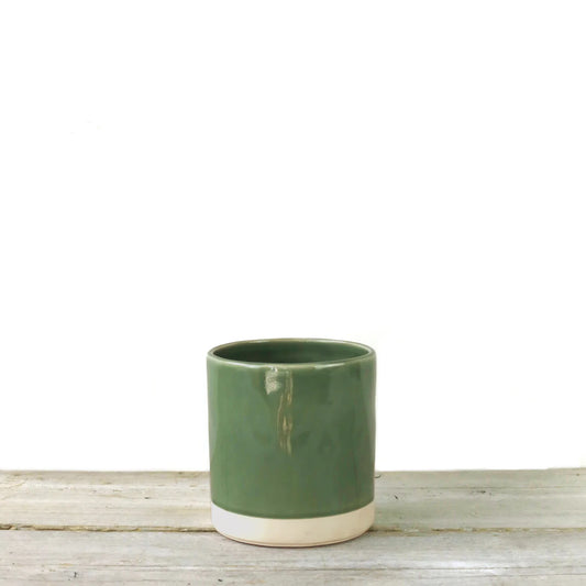 Green Ceramic Plant Pot