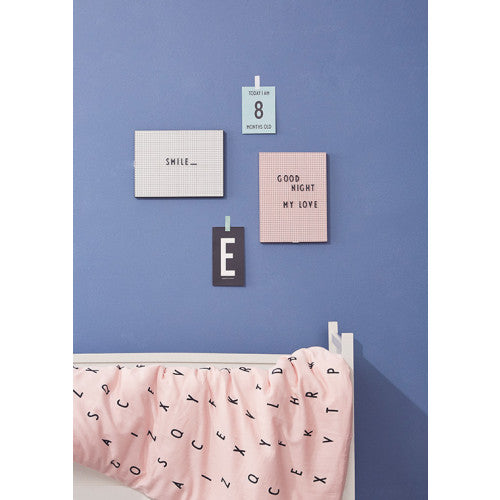 Design Letters Pink Message Board